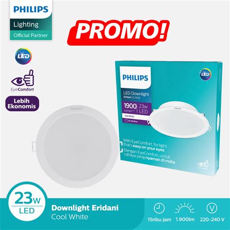 Jual Philips Downlight Eridani W K Wh Recessed Led Natural