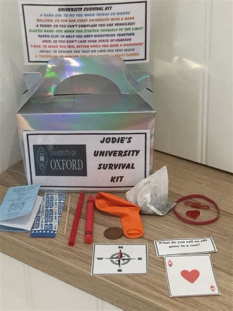 University Survival Kit Gift Novelty Fun Joke Survival Kit Etsy