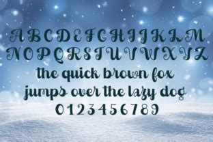 Winter Mage Font By Misti Creative Fabrica