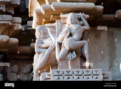 Gandharva Sculptures Khajurao Kolkata India Asia Stock Photo - Alamy