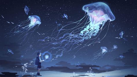 Jellyfish Desktop Wallpapers Top Free Jellyfish Desktop Backgrounds