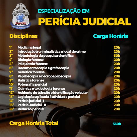 Especialização Em Perícia Judicial Ead Infor