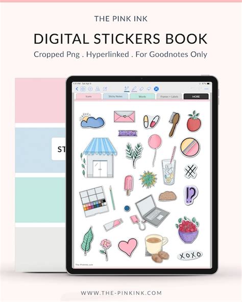 Digital Stickers Digital Planner Sticker Digital Sticker Etsy Canada