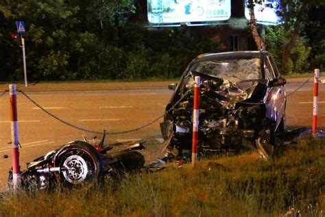 Śmiertelny wypadek z udziałem motocyklisty w Al Jerozolimskich