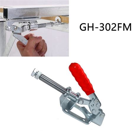 Plastic Handle Push Pull 136Kg Holding Capacity Toggle Clamp GH 302 FM