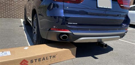 2018 BMW X5 Stealth hitch installation