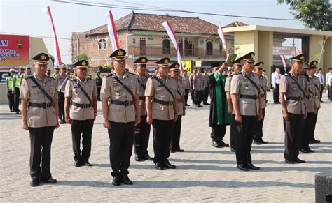 Serah Terima Jabatan Berikut Beberapa Perwira Lingkungan Polres