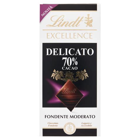 Lindt Excellence Tavoletta Cioccolato Fondente Delicato G