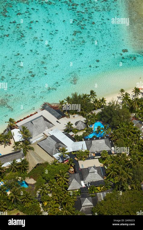 Resort E Spa Sulla Spiaggia Di Rarotongan Immagini E Fotografie Stock