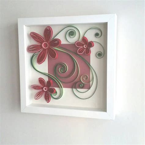 Quilling Art Quilled Paper Art Quilling Frame Paper Wall Art Wall