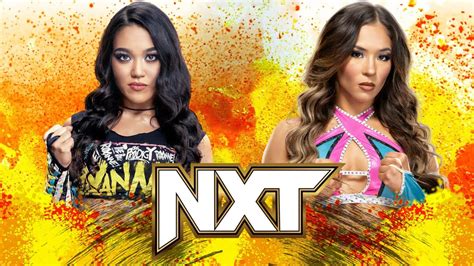 WWE NXT Roxanne Perez Vs Lola Vice WWENXT WWE2K23 YouTube