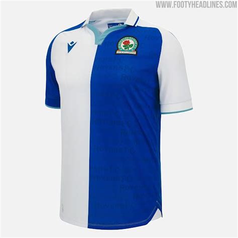 Blackburn Rovers Home Kit Released Tonal Design Made Up From