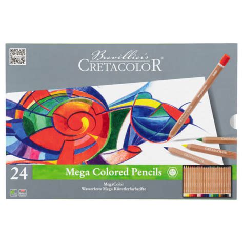 SET DE 24 CRAYONS DE COULEUR MEGA CRETACOLOR Papeterie Sarah