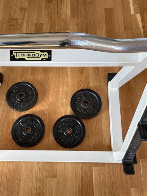 Technogym Langhantel Rack Mit Stangen Clips Und X Kg Kaufen Auf