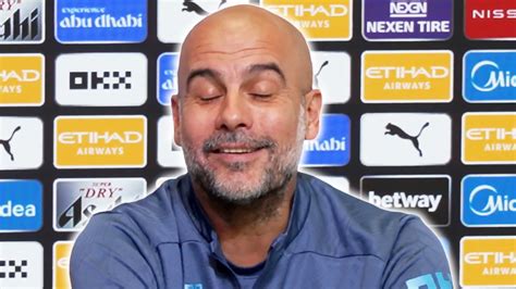 Pep Guardiola Embargoed Pre Match Press Conference Afc Bournemouth V