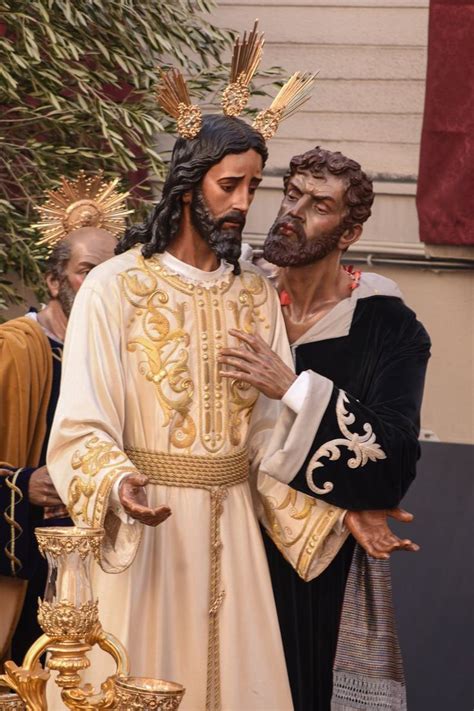 Nuestro Padre Jesús de la Redención en el Beso de Judas Fotos semana