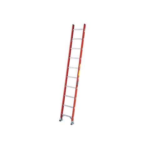 429310 ESCALERA RECTA FV DE 10 PELDA OS TIPO III NARANJA PRODELEC