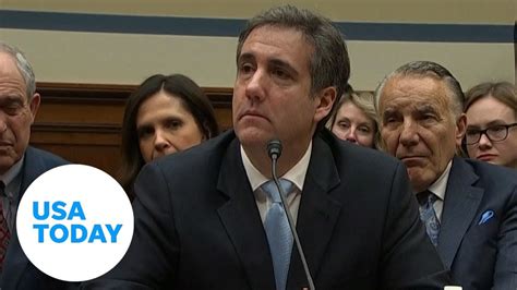 Michael Cohens Full Testimony And Hearing Before Congress Usa Today