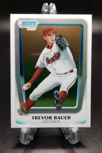 Trevor Bauer Bowman Chrome Draft Picks Prospects Bdpp Ebay