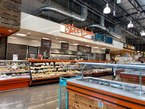 The Deli Counter Of A Whole Foods Market Editorial Photo Image Of