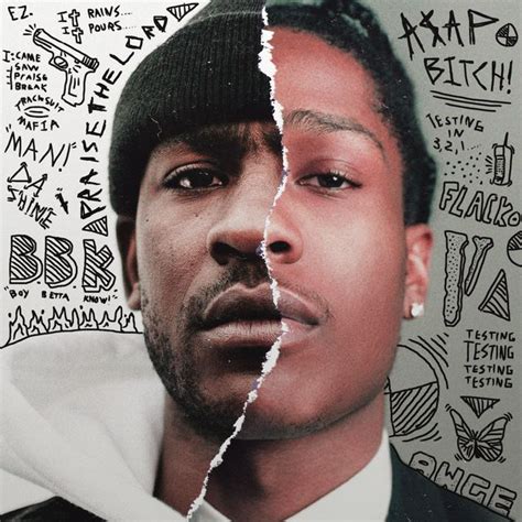 Asap Rocky Skepta Praise The Lord Da Shine Freshalbumart College