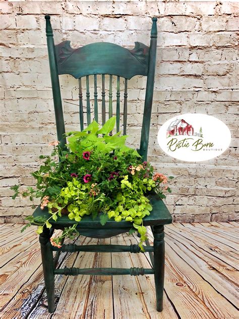 Sold Antique Chair Planter Give Your Plants The Best Seat In Or