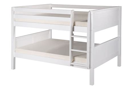 White Wooden Bunk Beds - Top Bunk Beds Review