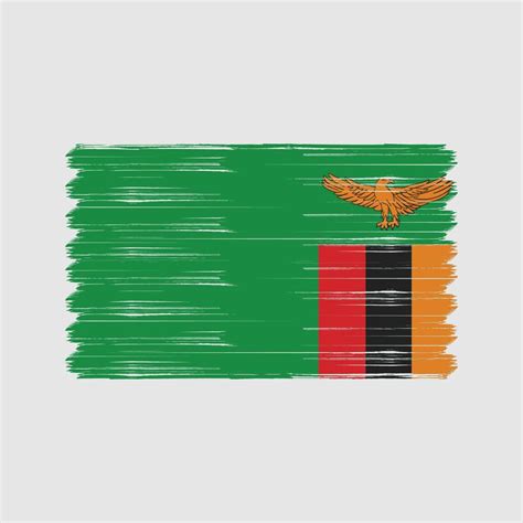 Zambia Flag Brush. National Flag 10774380 Vector Art at Vecteezy