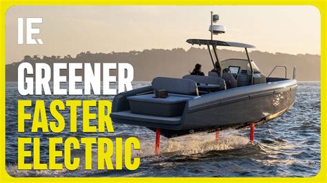 How Hydrofoils Are Leading The Way For Electric Boats Youtube