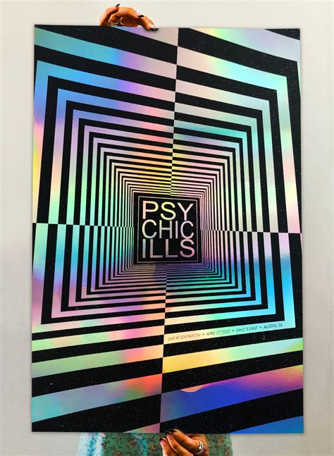 Psychic Ills Live At Levitation Poster Levitation