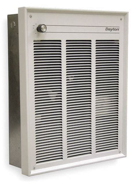 Dayton Recessed Electric Wall Mount Heater 1500w3000w2000w4000w 208240v Ac 1 Phase