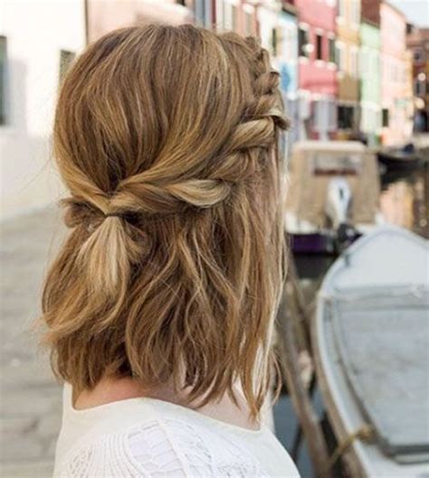 48 Easy Updos For Short Hair To Do Yourself