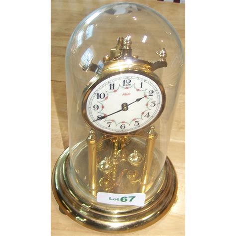 Kundo Glass Encased Mantle Clock