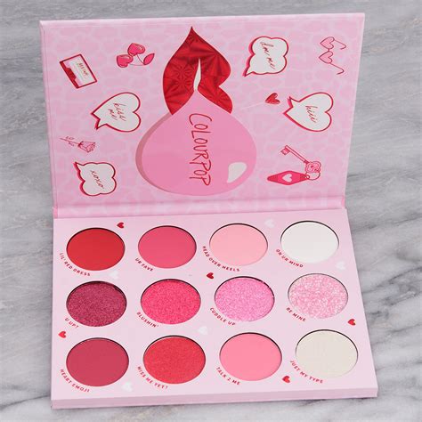 Colourpop Flirty Talk Palette Review And Swatches Fre Mantle Beautican