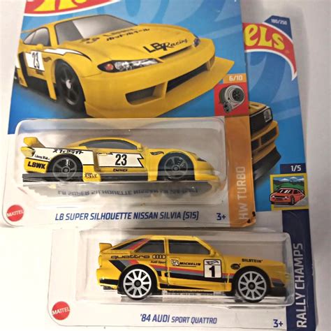 Hot Wheels LB Super Silhouette Nissan Silvia Audi Sport Quattro Shopee Brasil