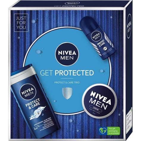 Nivea Men Get Protected Zestaw Męskich Kosmetyków