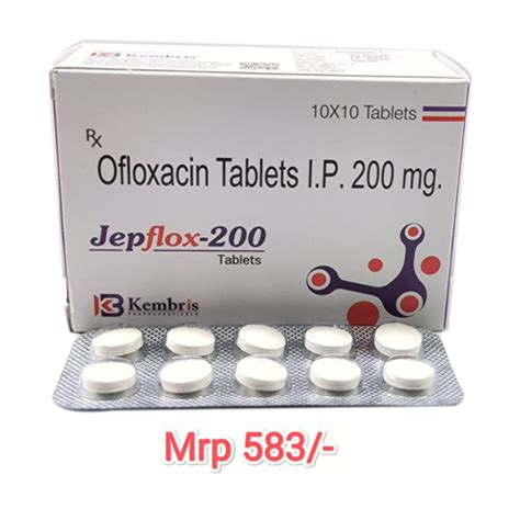 JEPFLOX-200 Tablets Kembris Pharmaceuticals