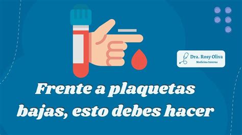 Riesgos Y Consejos Si Tienes Plaquetas Bajas Cu Ndo Debes Ir Al