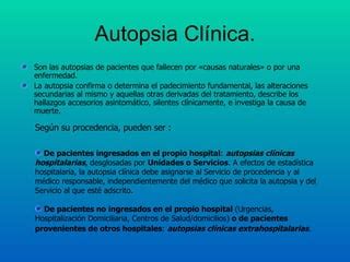 Autopsia Ppt