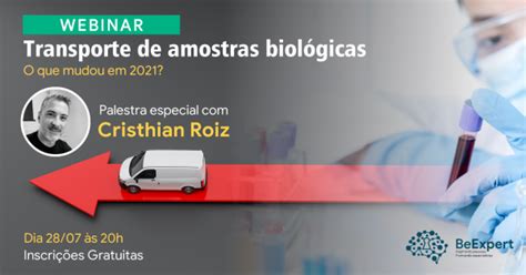 Transporte De Amostras Biológicas O Que Mudou Em 2021 Online Sympla