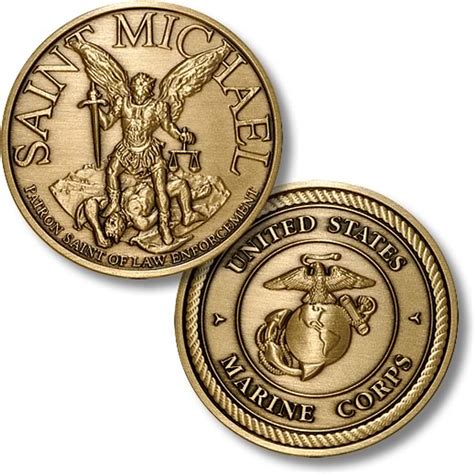 St Michael Second Amendment Challenge Coin Meach S Military Memorabilia And More