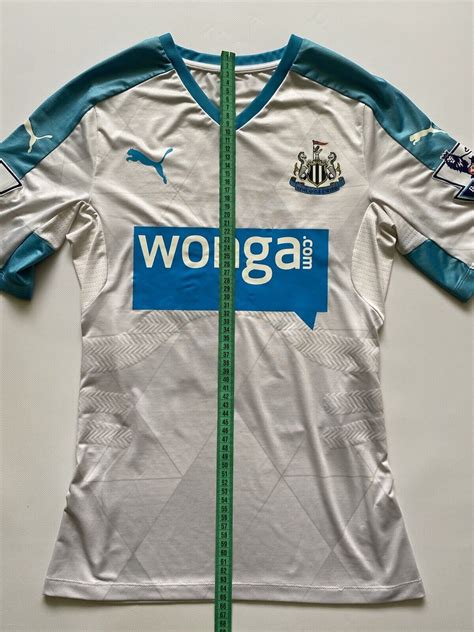 Newcastle United England Match Worn Football Shirt Jersey Puma