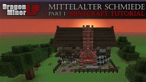 Minecraft Schmiede Bauen Tutorial Part 1 2 German HD YouTube