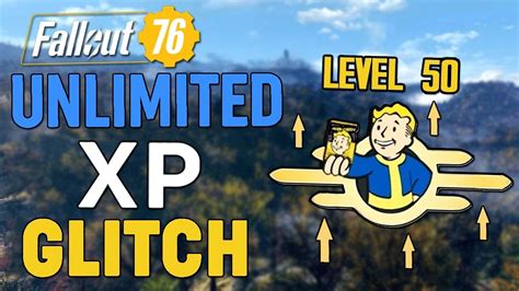 Fallout 76 New Unlimited Xp Glitch Level 50 Youtube