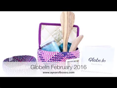 Globein Artisan Box Unboxing February Youtube