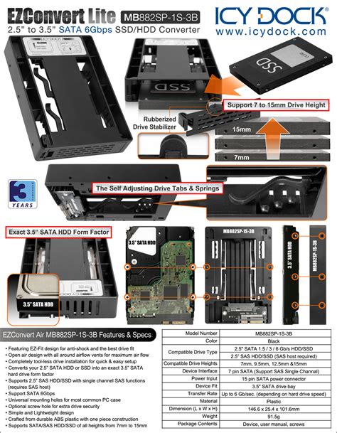 Ezconvert Mb Sp S B Leichter Zu Sata Sas Ssd Hdd Konverter