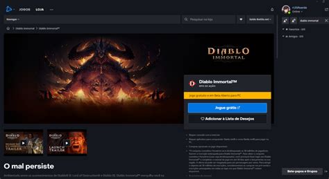 Como Jogar Diablo Immortal No Pc