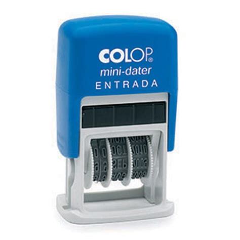 Colop Mini Datador S 160 L3 Auto Tintado Data E Texto Em Portugal