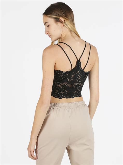 Solada Top Donna Bralette In Pizzo In Offerta A Su Mecshopping It