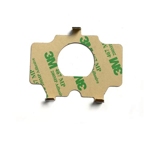 Brake Pad Aqueal Shims 3m Glue Steel Rubber Anti Noise Shim China